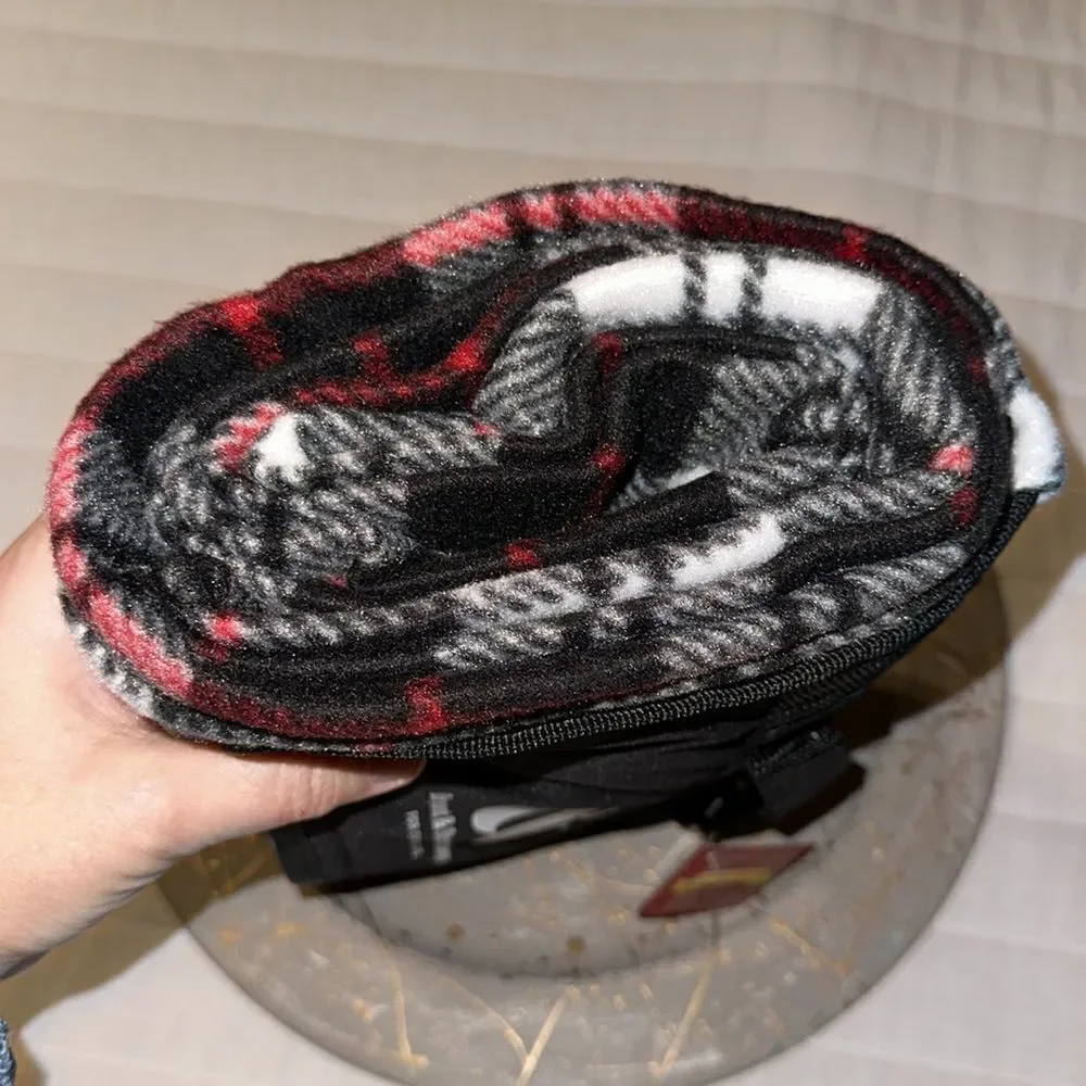 Bryant & Stratton Holiday Gifting Picnic or Lounge Plaid Fleece Blanket